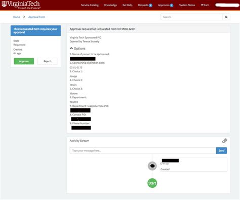 Image result for ServiceNow Approval Request
