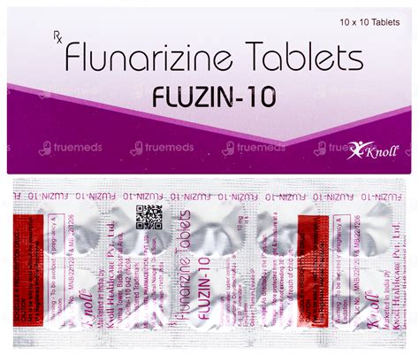 Fluzin 10 MG | Order Fluzin 10 MG Tablet Online at Truemeds