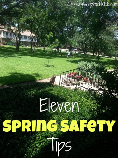 Image result for Spring Safety Tips