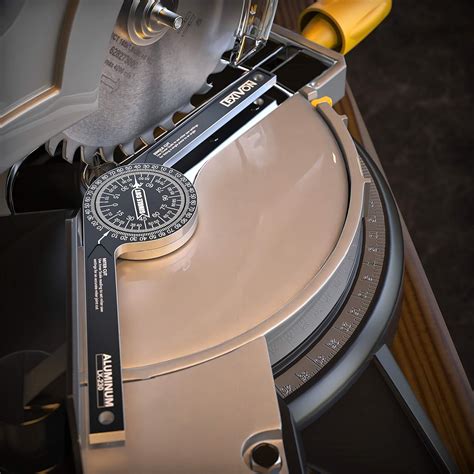 Buy LEXIVON Aluminum Miter Saw Protractor | 7-Inch Rust Proof Angle ...