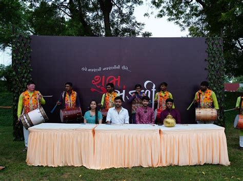 In Shubh Mandali Garba, the music of Sharnai will be played till the ...