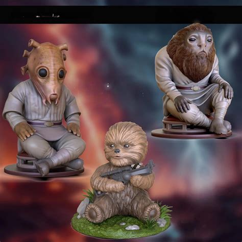 Buy Twin Force Acolytes STL – Young Space Initiates 3D Print Model ...