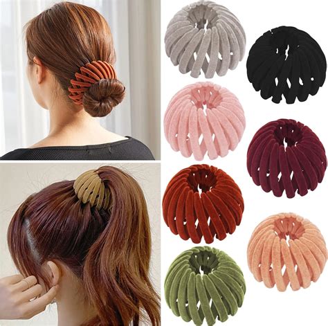 Amazon.com : Bird Nest Magic Hair Clip - Expandable Hair Bun Maker Hair ...