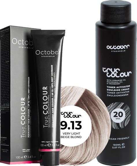 October Stockholm True Colour 20 Vol Colour Activator 150 ml & Colour ...