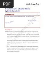 Image result for How to Write a Zombie Script