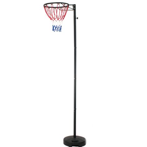 Bee-Ball Full Sized Netball Hoop and Netball Post. Adjustable from 2.75 ...