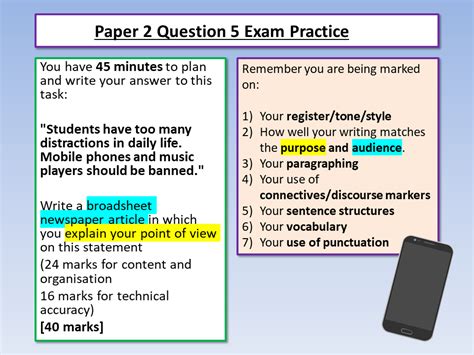 Image result for Model Answer Language Paper 2 Question 5 Article