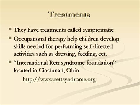 Rett syndrome | PPT