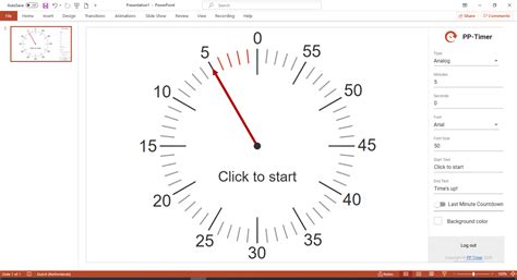 Image result for How to Add Timer to PowerPoint Slides