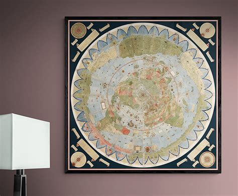 Flat Earth Map 1587