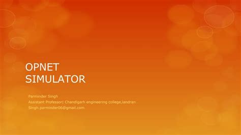 Image result for OPNET Simulator Tutorial