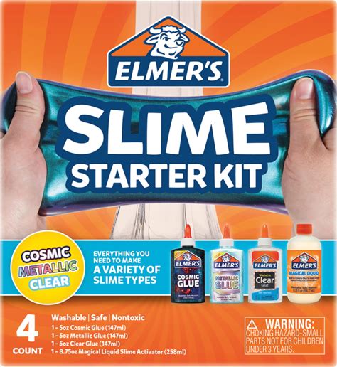 Elmer's Glue Slime Starter Kit | with Clear PVA Glue, Magical Liquid ...