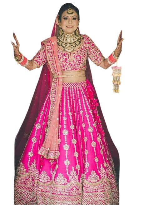 Buy Shinny Women's satin Solid Full Sleeve Heavy Flare Lehenga Choli ...