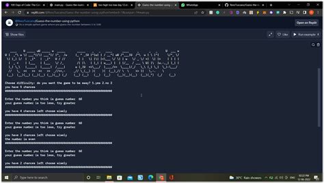 Image result for Guess My Number Code Python