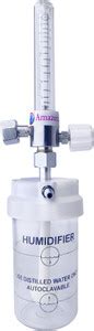 AMAZECARE BPC Oxygen Flow Meter With Rotameter & Humidifier Bottle Full ...