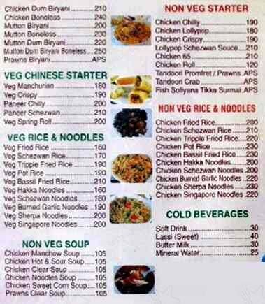 Menu at Devs Kitchen, Thane