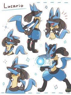 Pokemon Lucario Fanart