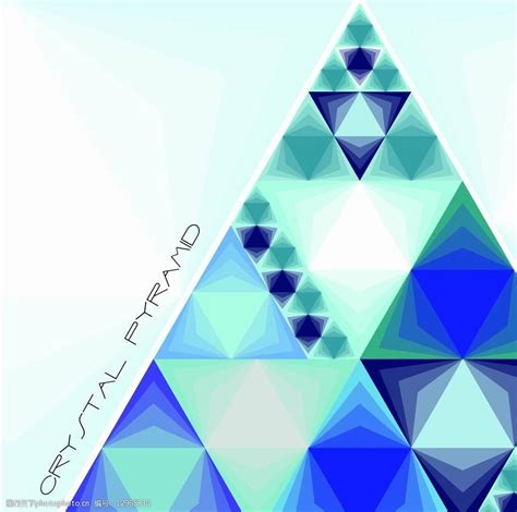 蓝色三角形背景图片图片-图行天下素材网