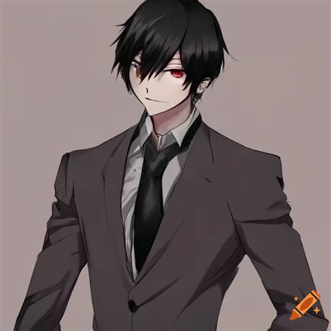 Anime Male Business Suit 的图像结果