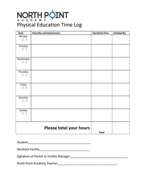 Image result for Free Time Tracking Log