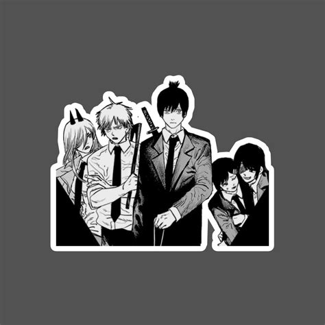 •Chainsawman [Sticker] | Cute stickers, Anime stickers, Printable stickers