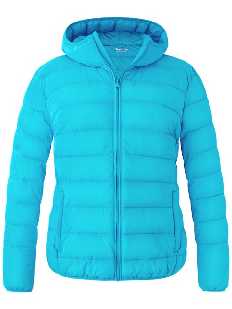 Wantdo Women's Plus Size Puffer Jackets Insulated Puffer Coat Quilted ...