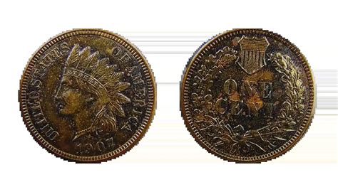 1907 Indian Head Penny Value: No Mint Mark, Errors & Worth Today
