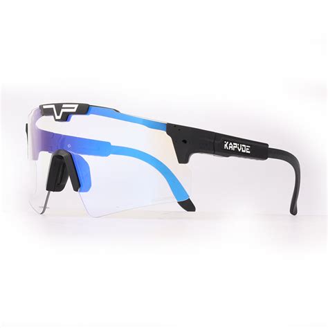 Kapvoe Photochromic Sports Glasses UV400 Sunglasses bicycle Eyepieces ...