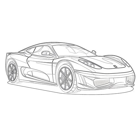 Car Printable Coloring Pages [2025]