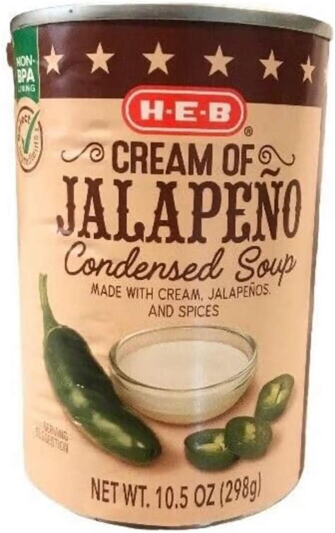 Amazon.com : Cream of Jalapeno Condensed Soup, 10.5 oz, Made with Cream ...