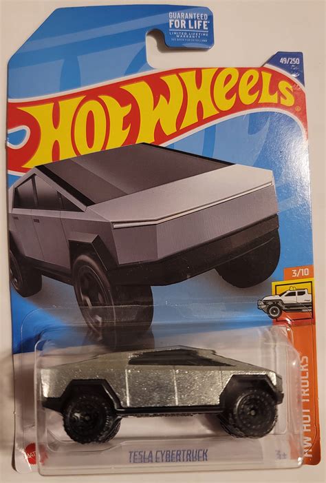 Hot Wheels 2022 Tesla Cybertruck 49/250 HW Hot Trucks: Buy Online in ...