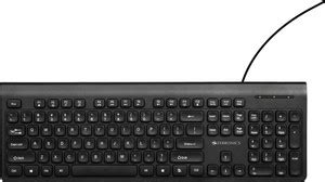 ZEBRONICS K51 (ZEB KKB2) Wired USB Standard Multi-device Keyboard ...