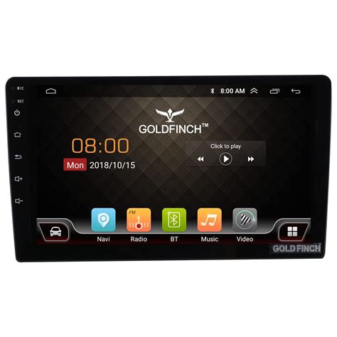 Goldfinch Audio 10 inch Full Touch Screen Android Car Stereo With GPS ...