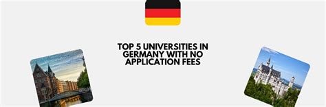 Top Universities in Germany With No Application Fees for 2025