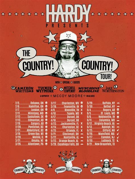 Hardy announces THE COUNTRY! COUNTRY! TOUR | // MELODIC Magazine