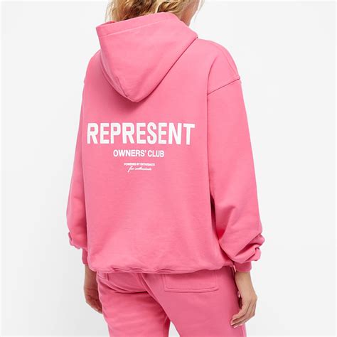 Represent Owners Club Hoodie - END. (UK) Exclusive Hot Pink | END. (UK)