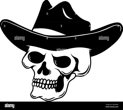 Cowboy Skull Design