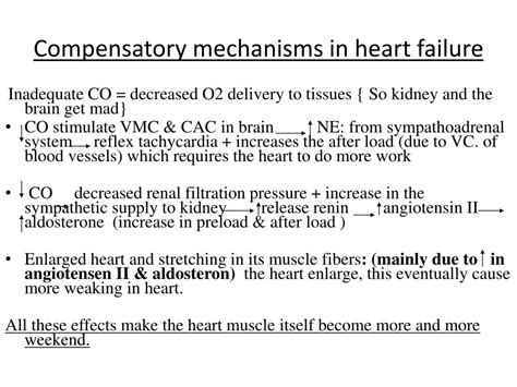 Image result for Heart Failer Compensatory Processes