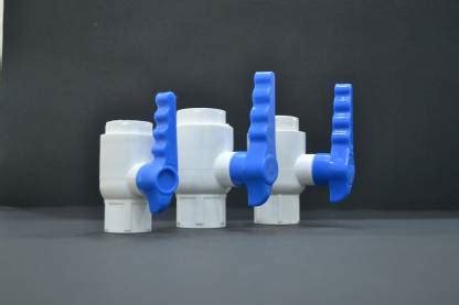 AquaWeld UPVC Ball Valve, White 1-Way Coupling Pipe Joint Price in ...