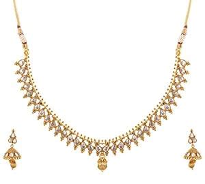 Buy SARDAR JI BENTEX WALLEY Gold-Plated Brass & Copper Chain Necklace ...