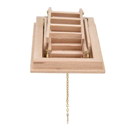 Buy Wooden Stairs, Dollhouse Stairs Fine Workmanship Simple ...