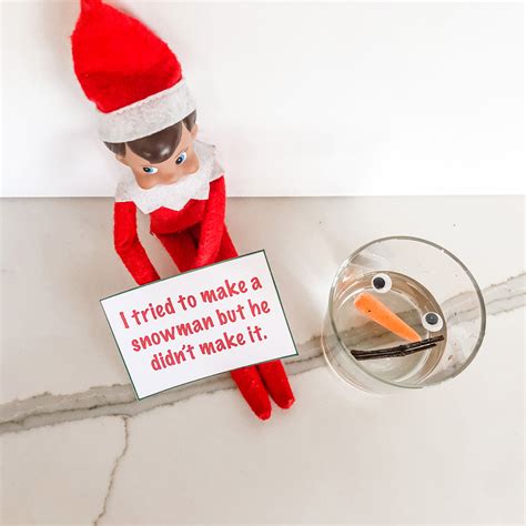 Snow Ideas For Elf On The Shelf at Timothy Clifton blog