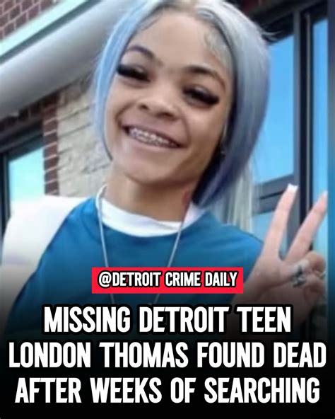 Detroit Crime Daily | A Detroit teen who had been missing since April 5 ...