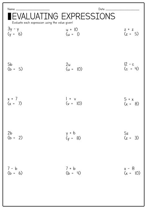 15 Pre-Algebra 7th Grade Math Worksheets - Free PDF at worksheeto.com ...