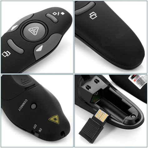 USB Wireless Remote Control Professional Laser Pointer Presenter Slide