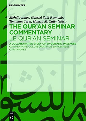 The Qur'an Seminar Commentary / Le Qur'an Seminar: A Collaborative ...