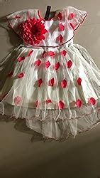 Buy YAYAVAR Girl's Knee Length Fit & Flare Frock Dress (YVR0006B_Off ...