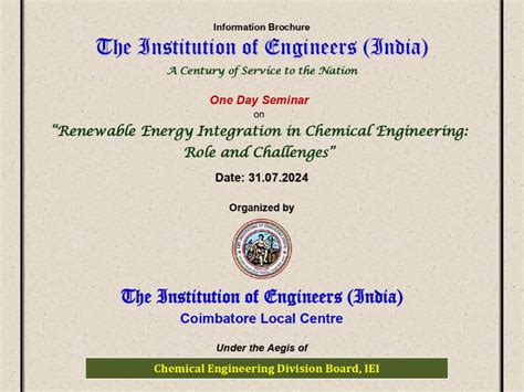 Indian Society for Technical Education, KPR Institute Engineering and ...