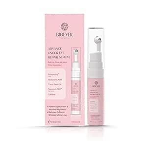 Bioever Under Eye Serum Ceramide CLR/Caffeine/Hyaluronic Acid/Carrot ...