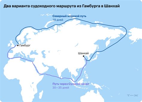 Северный морской путь — 2025: порты на карте, маршрут, объемы ...